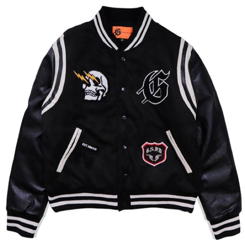GODSPEED I.G.W.T VARSITY JACKET (BLACK) - Picture 2 of 9